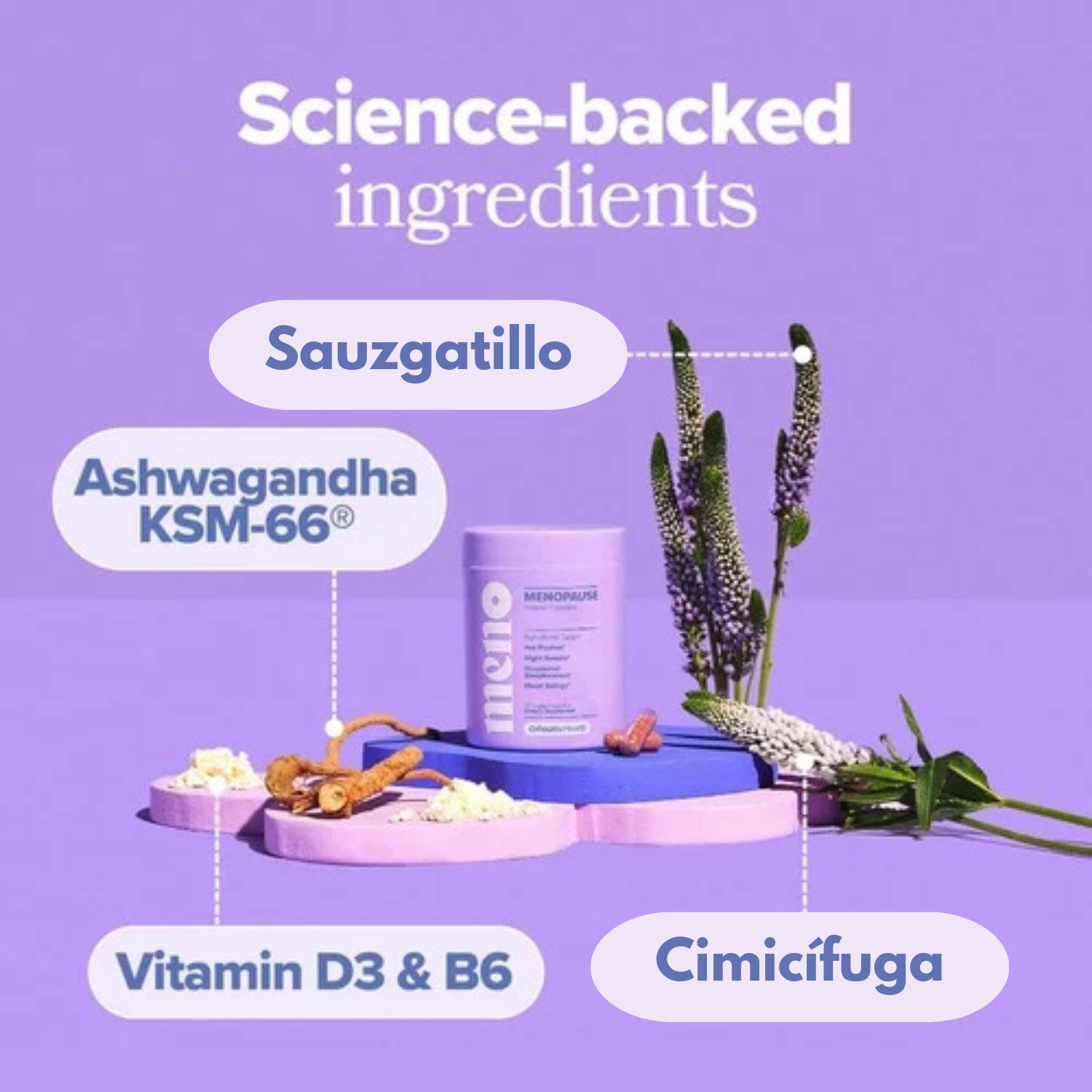 MENO – Tu Aliado Natural para Sofocos, Equilibrio y Vitalidad